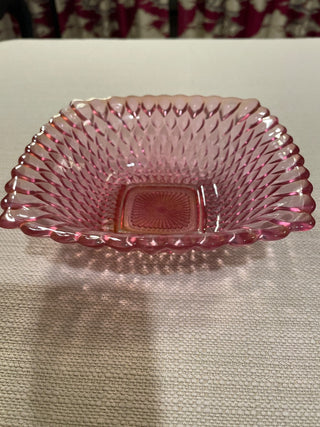 Vintage Anchor Hocking Early American Cranberry Pink RSV|142646