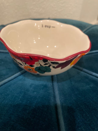 Pioneer woman floral one cup measuring RSV|159345