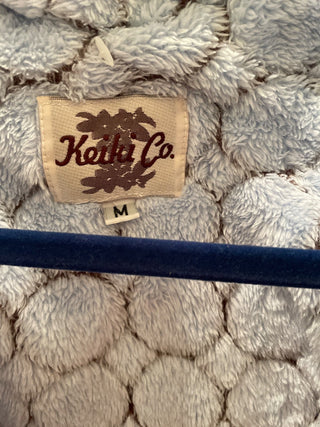 Keiki co. Short blue  robe.  Size M.