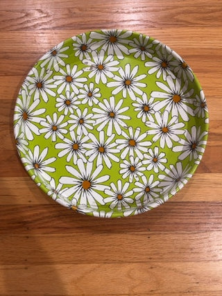 70s daisy tray