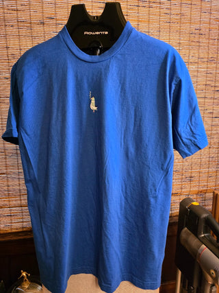 MTS Vtg Gama Go Blue Tee w/Smoking Pigeon *XL*|120255