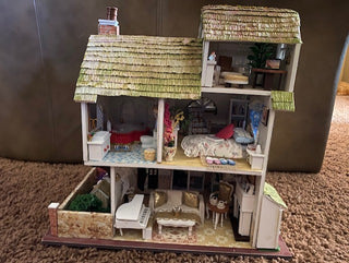 Swiss chalet music box