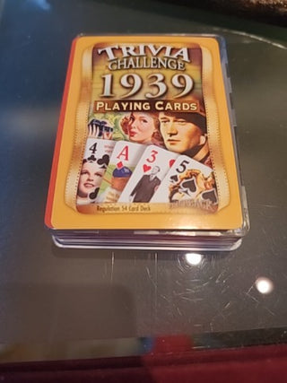 Playing Cards 1939 Trivia Challenge