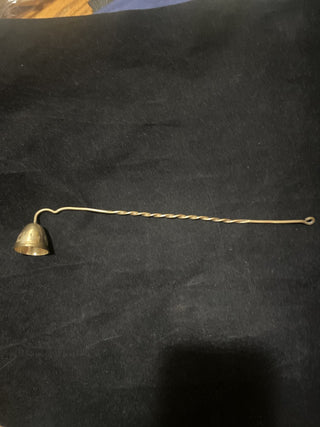 Vintage Brass candle snuffer rcd|101583