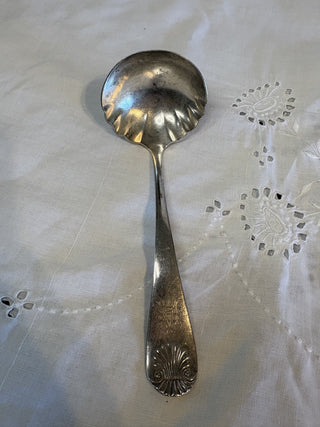 Vintage Scalloped Monogram Ladle RSV