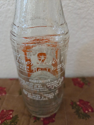 1950s Hires Root Beer Soda Bottle, 8 oz., RCD