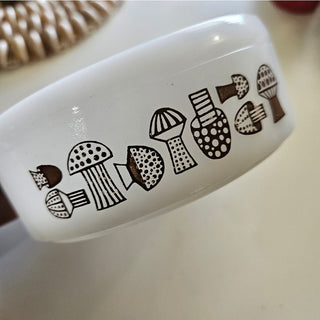 Mushroom Glasbake Crock (BRI) - MTS|111931