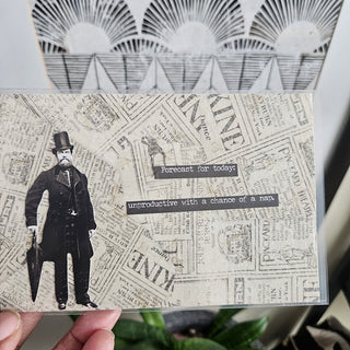 Snarky Victorian Gent Postcard/Art - Landscape (BRI) - MTS|120123