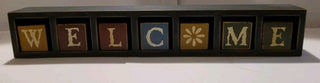 Wooden Country Heart Welcome Home Decor. Plaques & Signs #62 VV MTS