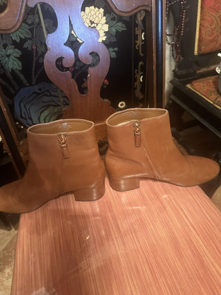 Lauren Ralph Lauren Wellford Booties Tan #63 VV MTS