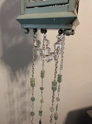 Suncatcher Lantern Green Glass Windows  MTS|134093