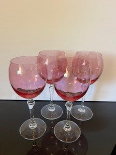 #2085 Rose Colony Bijou Stemware 4-Set RSV