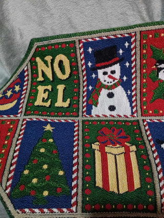 Vintage Christmas table runner rsv|124506