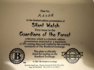 Bradford Exchange Silent Watch Wolves|73214