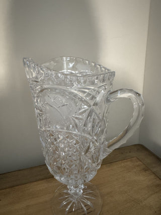 AJ - Crystal Pedestal Pitcher MTS
