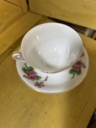 12F HIRA China of Japan Nydia Teacup & Saucer MTS|70770