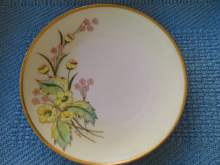 Porcelain plate with flowers RCD