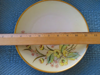 Porcelain plate with flowers RCD