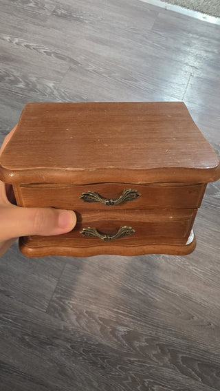 Vintage Jewelry Box Wood|99770