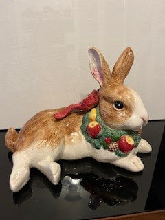 #852 Fitz & Floyd Christmas Bunny