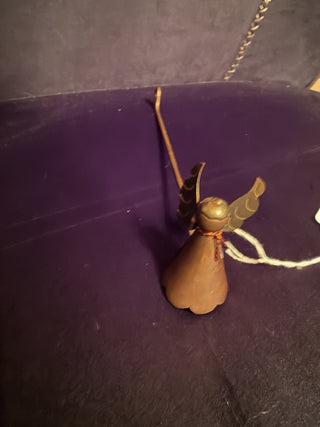 Vintage Brass Angel Candle Snuffer MCM # 62 VV MTS