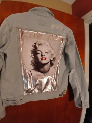 Marilyn Monroe Denim Jacket,  Size XL|117060