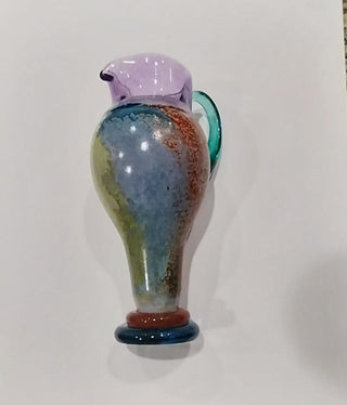 Glass Pitcher, Kosta Boda, #89147 Can-Can, 7.5 x 6 x 11.5, RSV