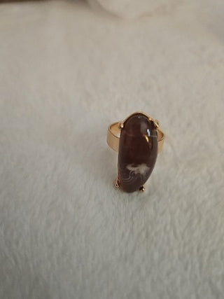 Natural Blush Ring. Size 8