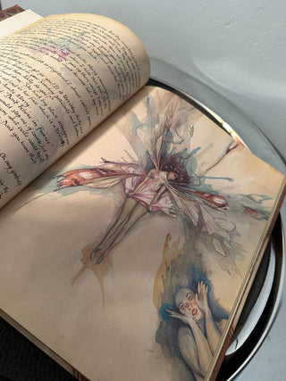 Book Pressed Fairy Book Hardcover MTS|86617