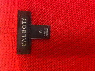 Talbots red sweater|127900