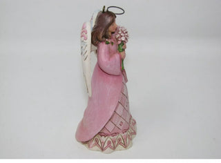 #62 VV VM2015 Jim Shore Heartweood Creek Breast Cancer Awareness 4049413 MTS|58359