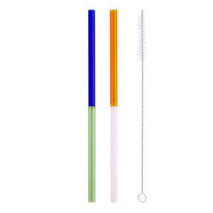2PK GLASS STRAW