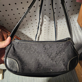 small black Y2K purse