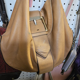 brown Izaac Mizrahi bag