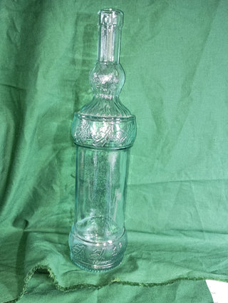 Pale blue bottle