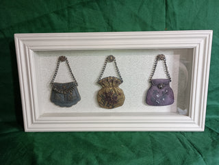 Shadow Box vintage handbags