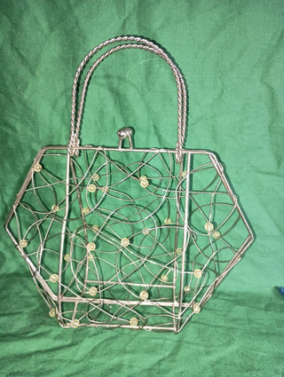 Vintage wire purse