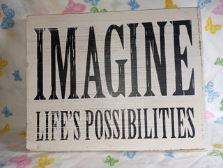 Imagine sign
