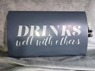 Extra large stainless steel flask