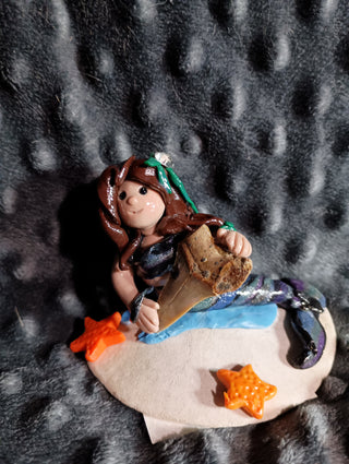 Mermaid with shark tooth