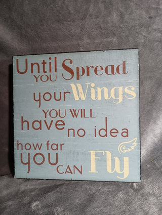 Spread your wings sign