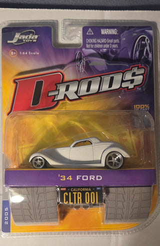 D Rods 34 Ford White RCD