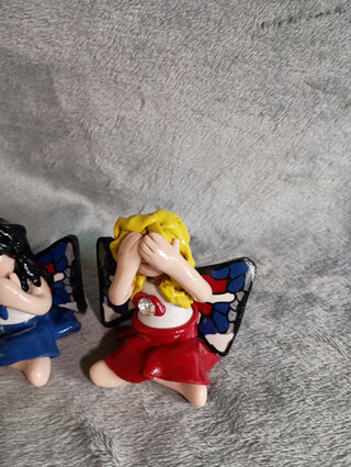 Hear, Speak, See No evil fairies(set of 3)