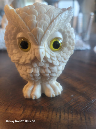 Vintage carved owl
