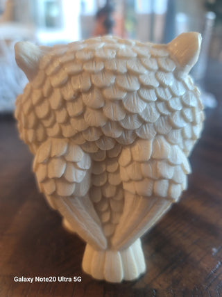 Vintage carved owl
