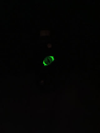Polymer clay dragons eye lighter cover Glow in the dark