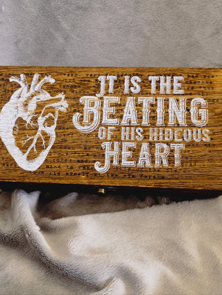 Edgar Allan Poe "The tell tale heart" trinket box