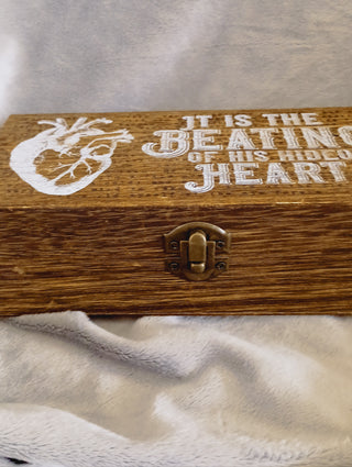 Edgar Allan Poe "The tell tale heart" trinket box