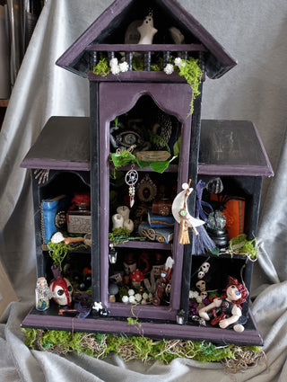 Light up Haunted Cabinet of Curiosities