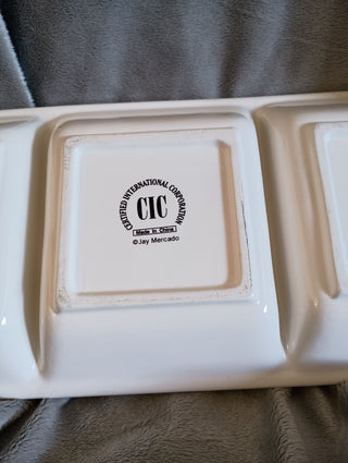 Certified International Fruit Gallery relish tray
